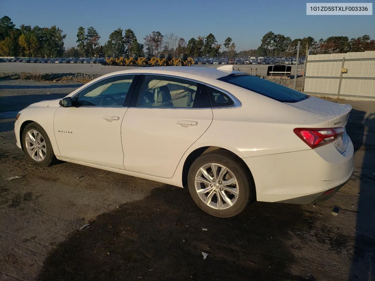 2020 Chevrolet Malibu Lt VIN: 1G1ZD5STXLF003336 Lot: 77759764