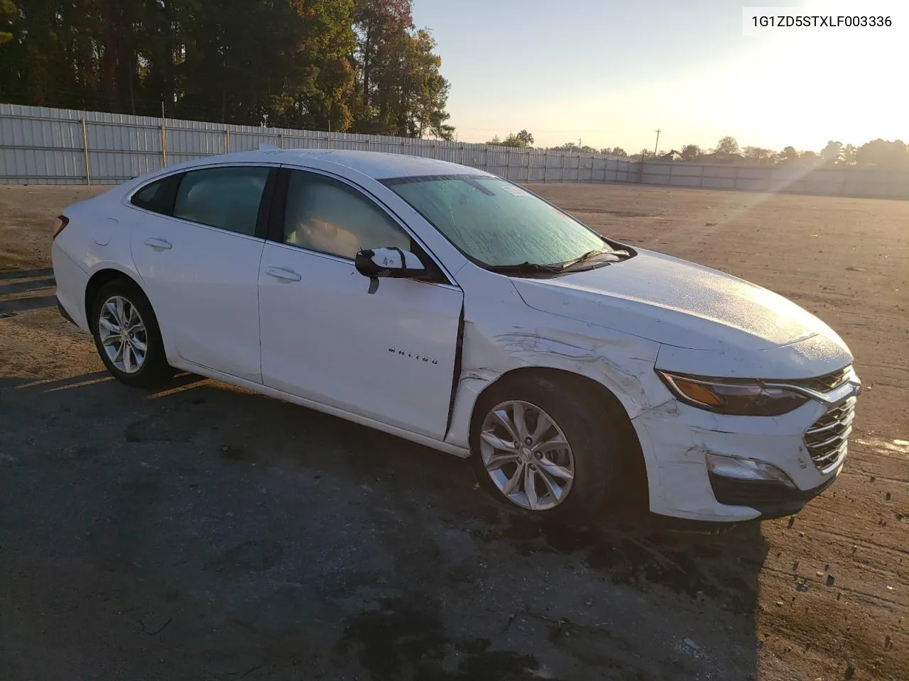 2020 Chevrolet Malibu Lt VIN: 1G1ZD5STXLF003336 Lot: 77759764