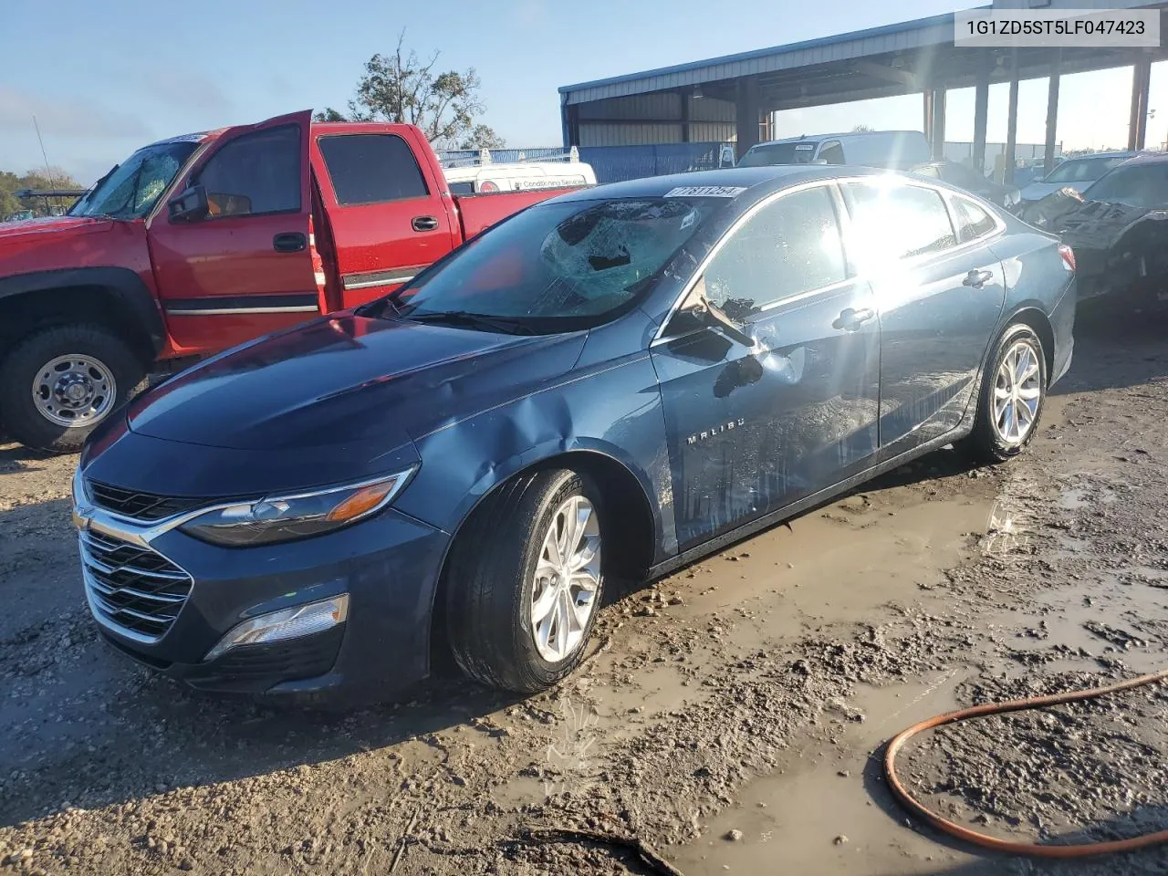 2020 Chevrolet Malibu Lt VIN: 1G1ZD5ST5LF047423 Lot: 77811254