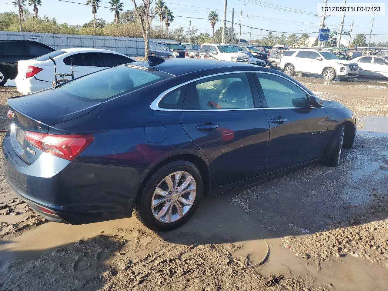 2020 Chevrolet Malibu Lt VIN: 1G1ZD5ST5LF047423 Lot: 77811254