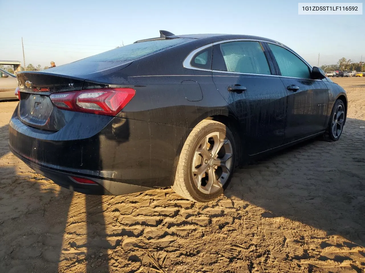 2020 Chevrolet Malibu Lt VIN: 1G1ZD5ST1LF116592 Lot: 77887044