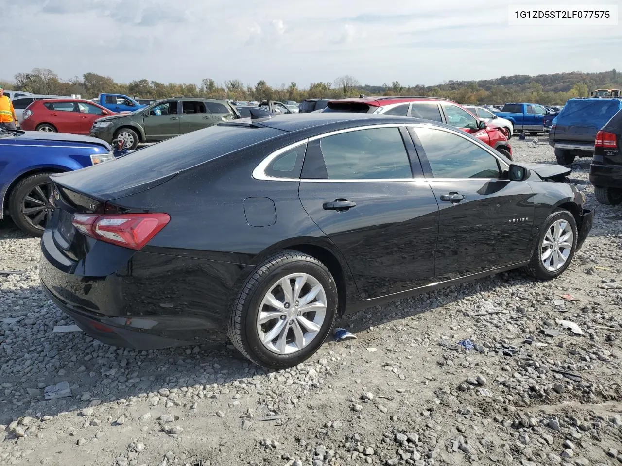 2020 Chevrolet Malibu Lt VIN: 1G1ZD5ST2LF077575 Lot: 78023904