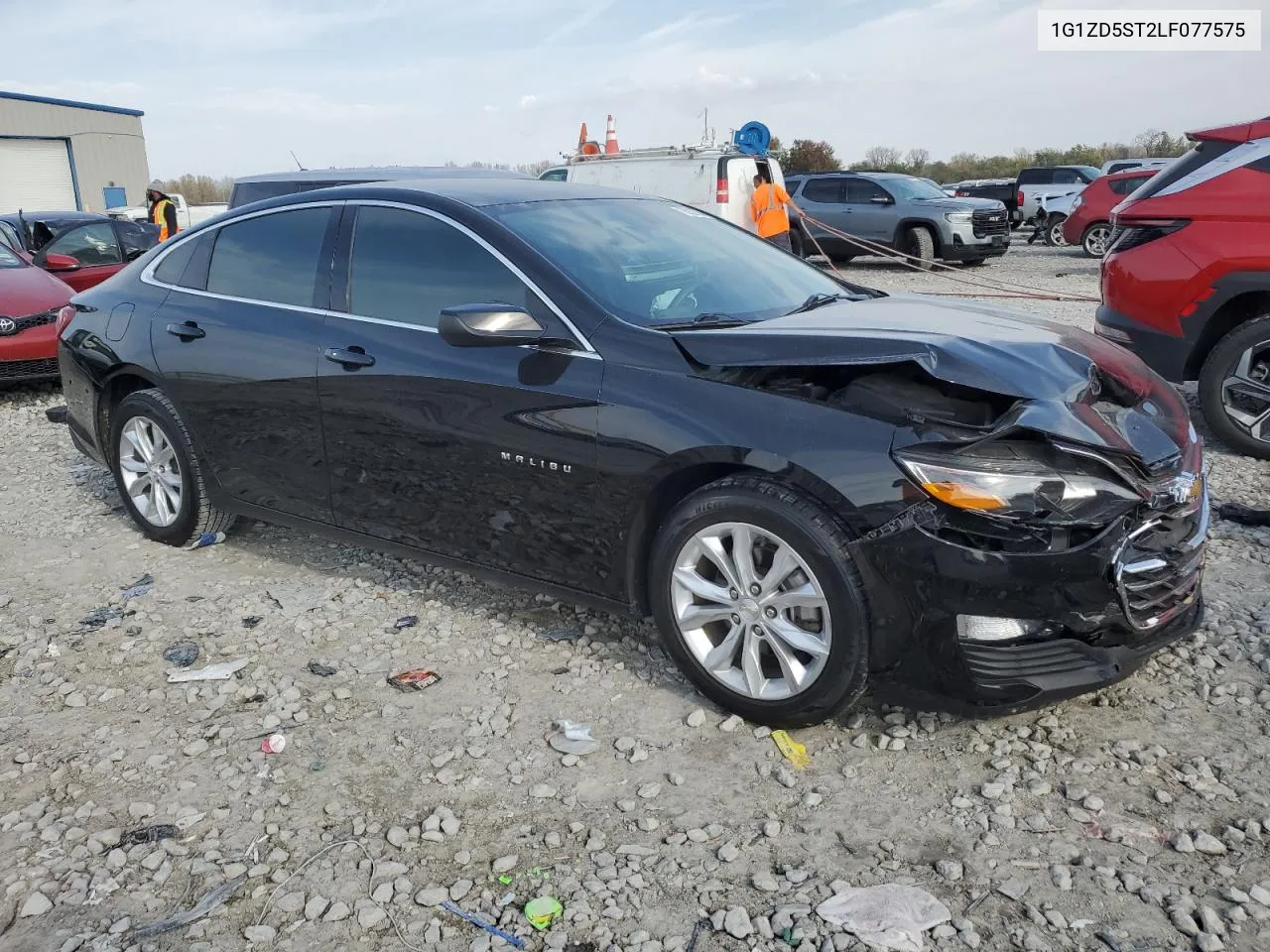 2020 Chevrolet Malibu Lt VIN: 1G1ZD5ST2LF077575 Lot: 78023904