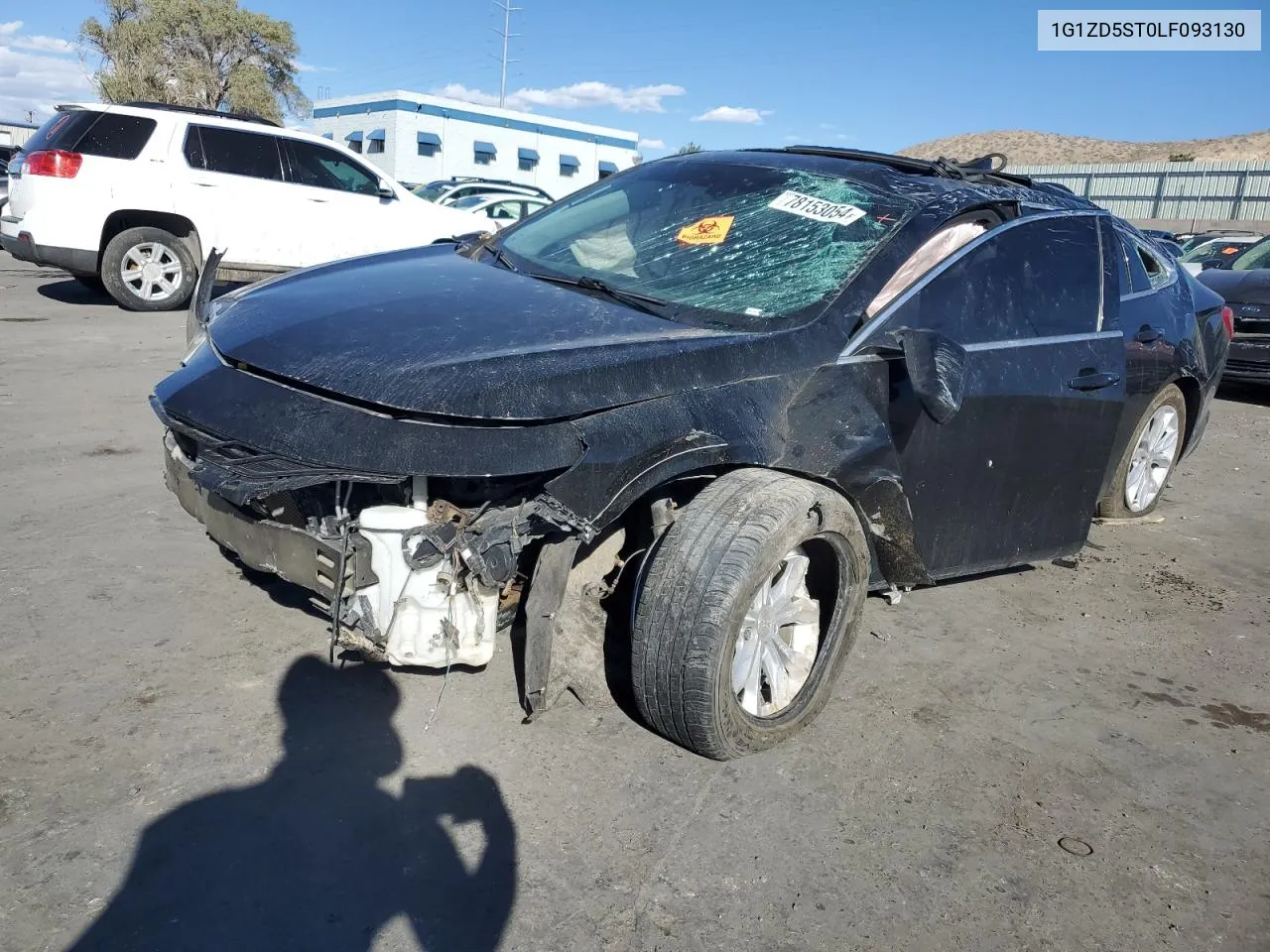 2020 Chevrolet Malibu Lt VIN: 1G1ZD5ST0LF093130 Lot: 78153054