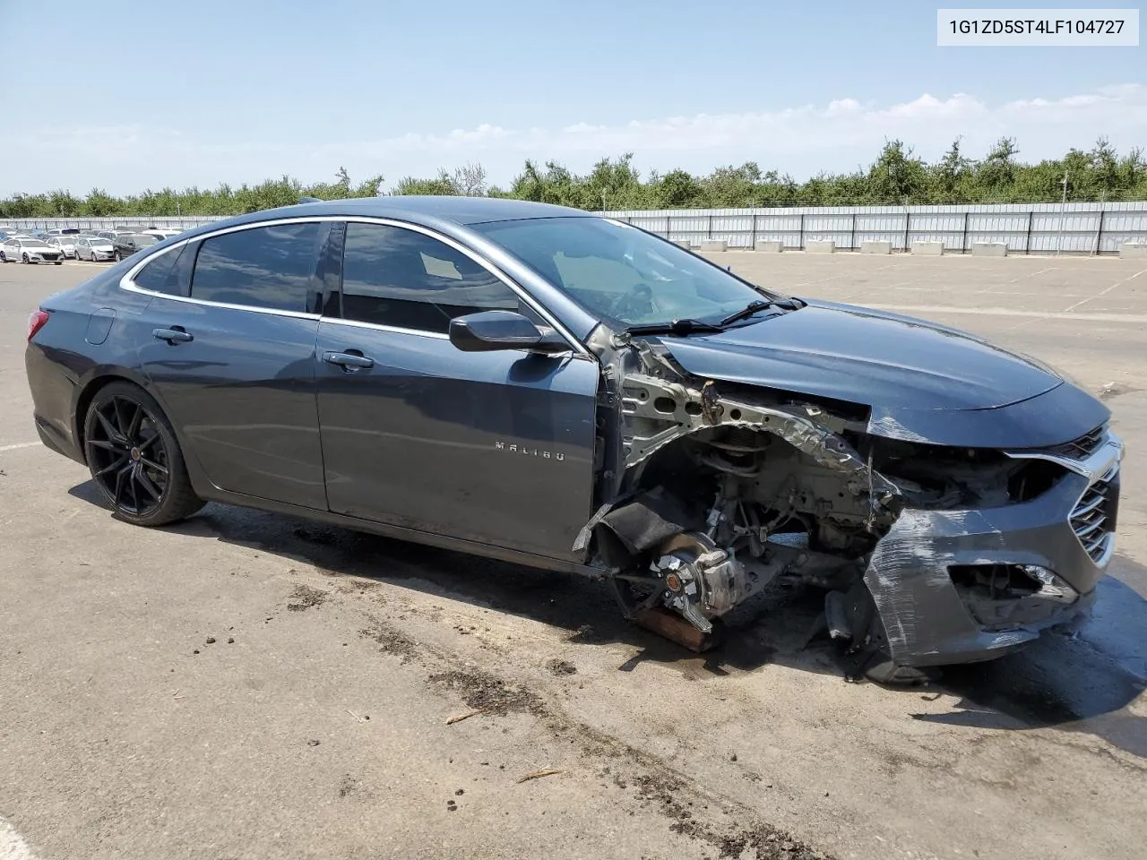 2020 Chevrolet Malibu Lt VIN: 1G1ZD5ST4LF104727 Lot: 78375294