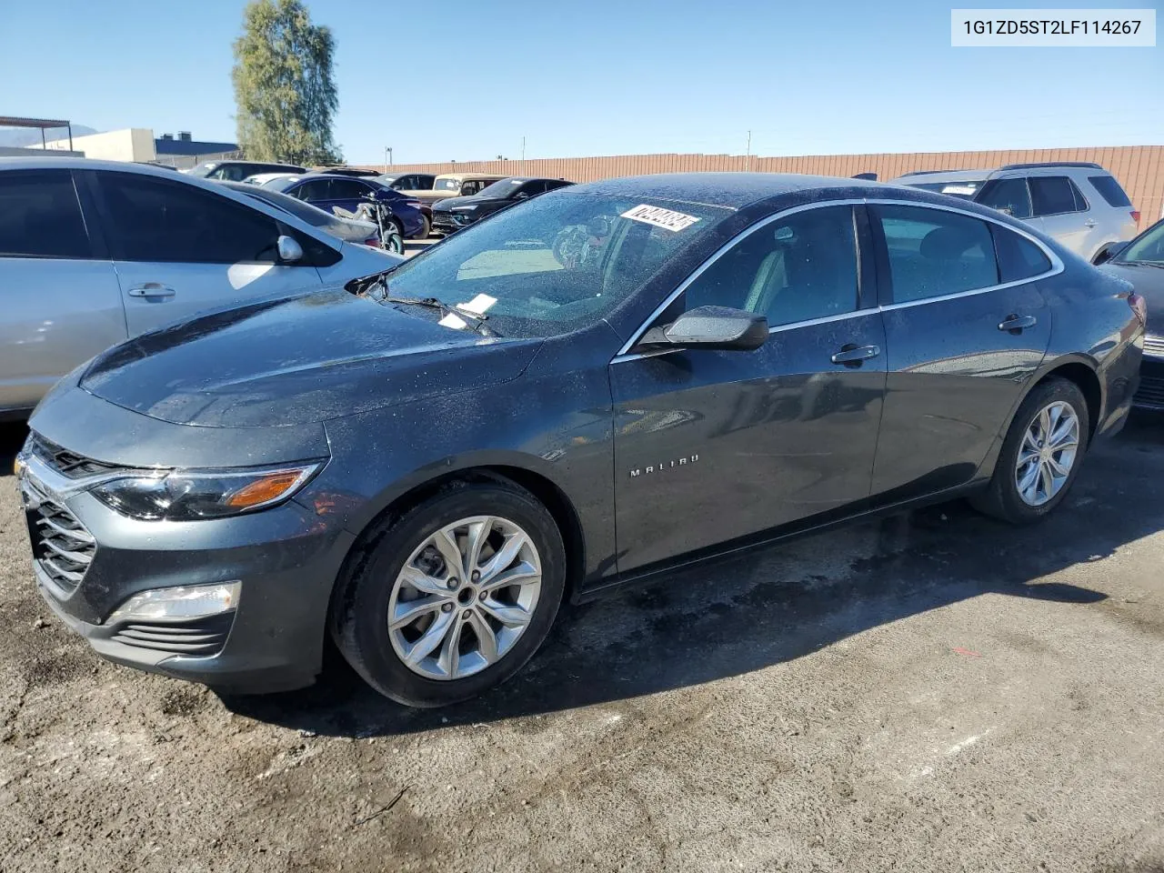 2020 Chevrolet Malibu Lt VIN: 1G1ZD5ST2LF114267 Lot: 78404884