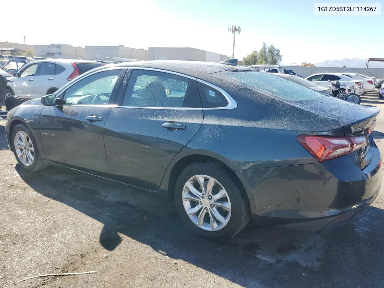 2020 Chevrolet Malibu Lt VIN: 1G1ZD5ST2LF114267 Lot: 78404884