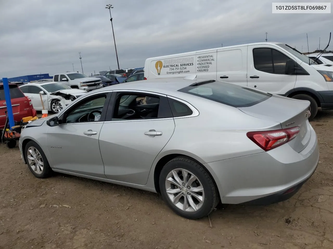 2020 Chevrolet Malibu Lt VIN: 1G1ZD5ST8LF069867 Lot: 78514094