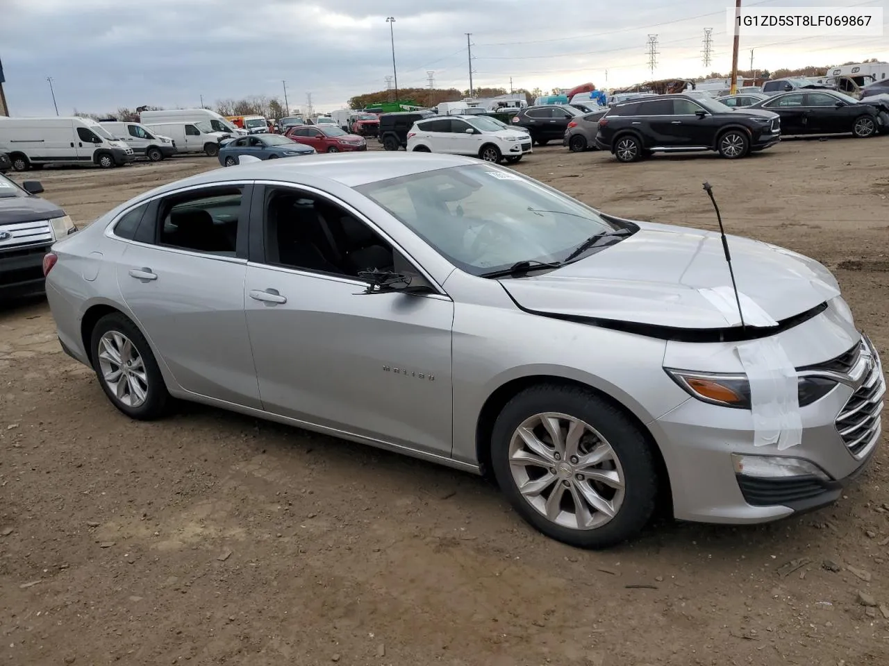 2020 Chevrolet Malibu Lt VIN: 1G1ZD5ST8LF069867 Lot: 78514094