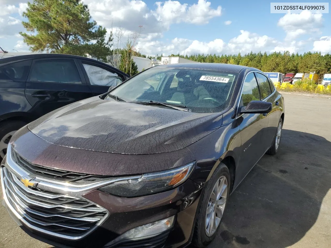 2020 Chevrolet Malibu Lt VIN: 1G1ZD5ST4LF099075 Lot: 78554364