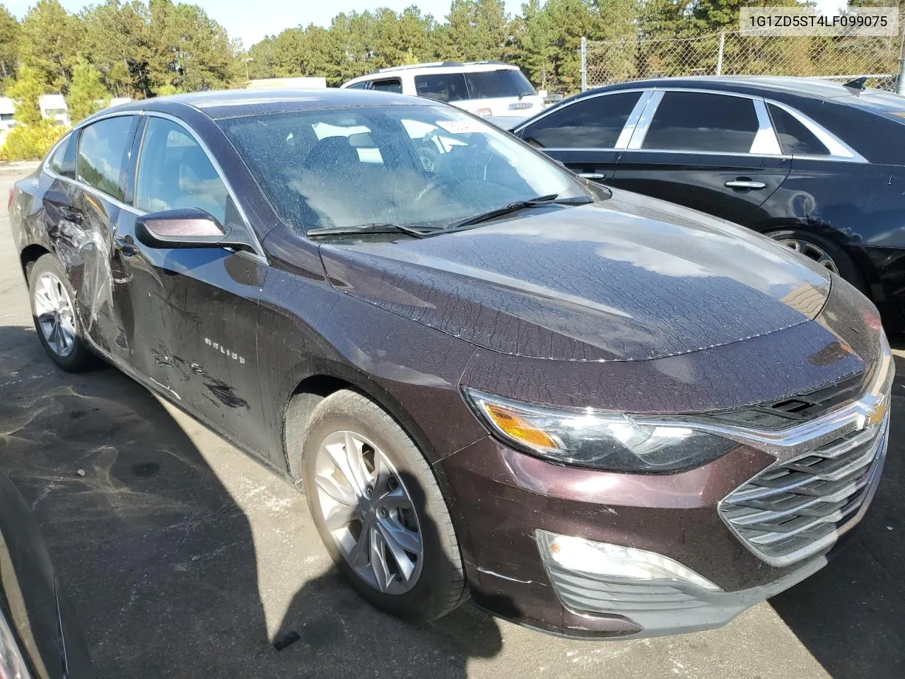 2020 Chevrolet Malibu Lt VIN: 1G1ZD5ST4LF099075 Lot: 78554364