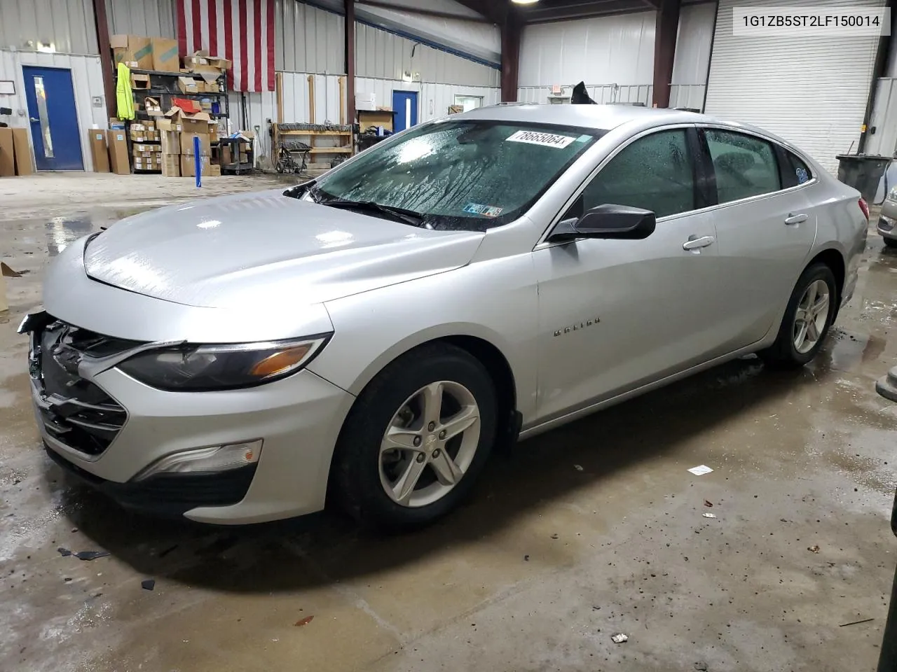 2020 Chevrolet Malibu Ls VIN: 1G1ZB5ST2LF150014 Lot: 78665064