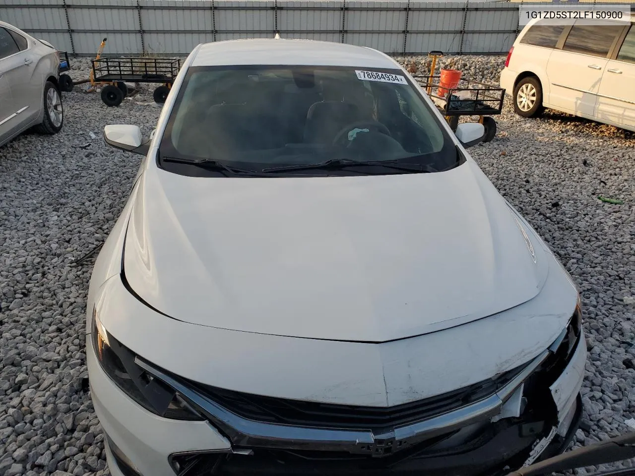 2020 Chevrolet Malibu Lt VIN: 1G1ZD5ST2LF150900 Lot: 78684934