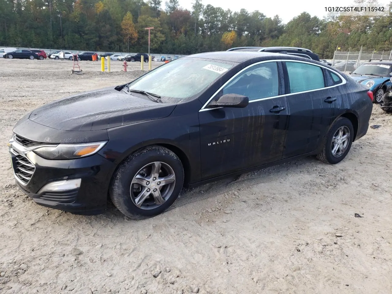 2020 Chevrolet Malibu Ls VIN: 1G1ZC5ST4LF115942 Lot: 78813984