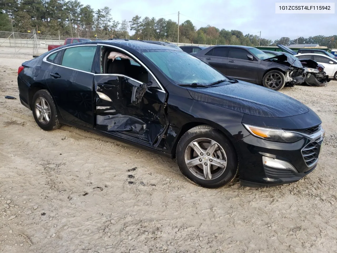 2020 Chevrolet Malibu Ls VIN: 1G1ZC5ST4LF115942 Lot: 78813984