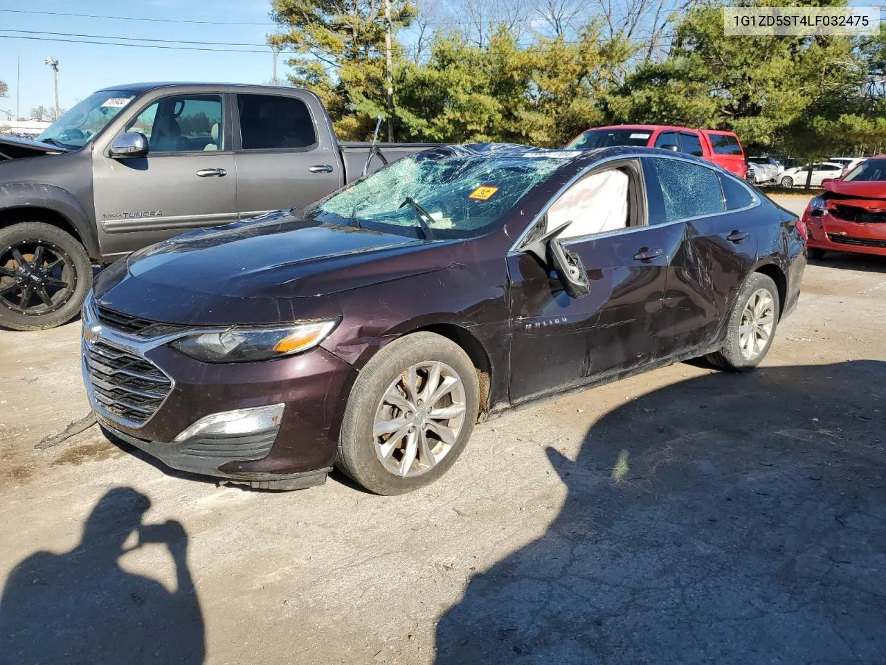 2020 Chevrolet Malibu Lt VIN: 1G1ZD5ST4LF032475 Lot: 78837704