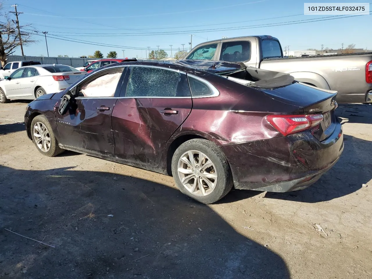 2020 Chevrolet Malibu Lt VIN: 1G1ZD5ST4LF032475 Lot: 78837704