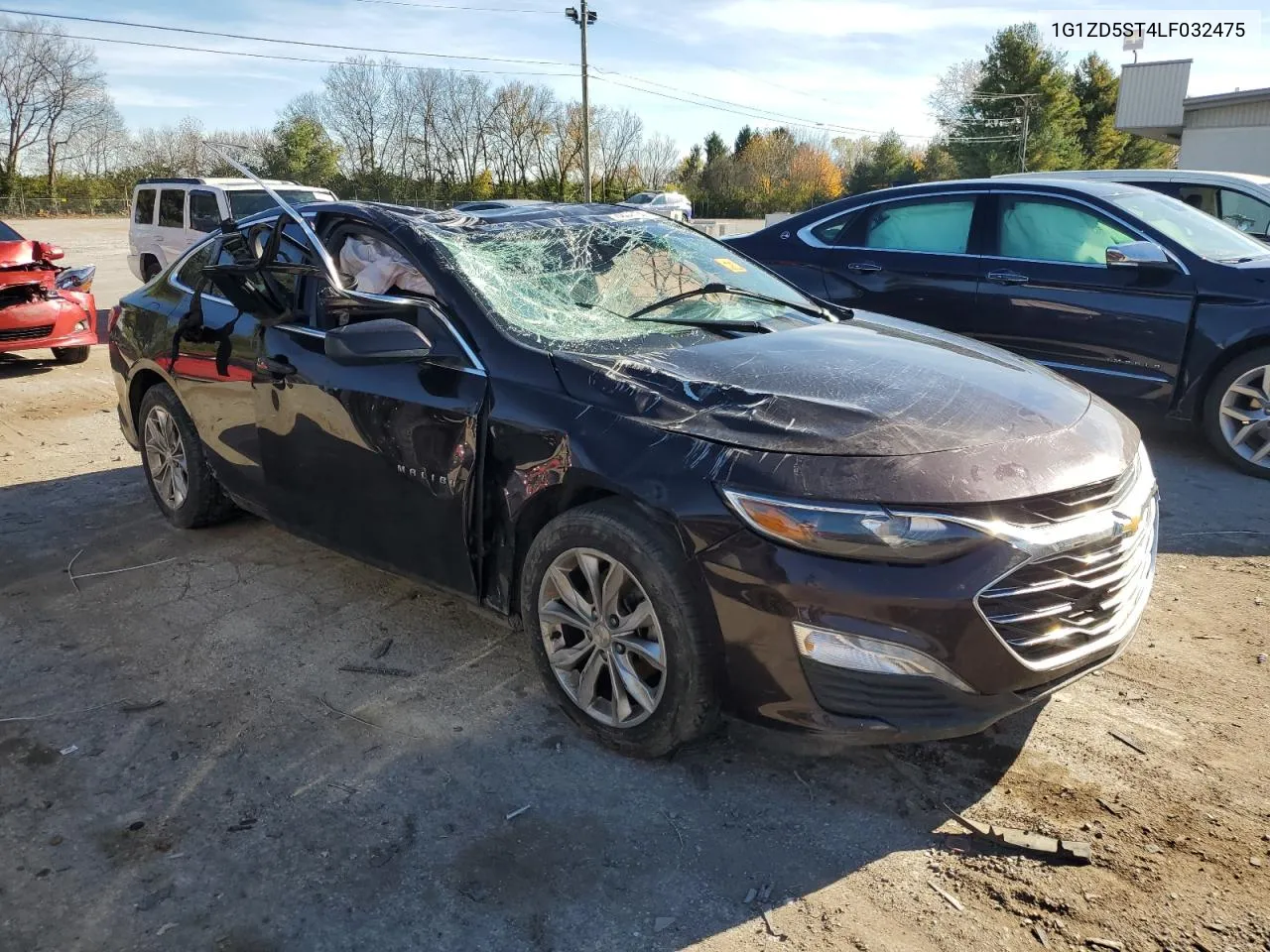 2020 Chevrolet Malibu Lt VIN: 1G1ZD5ST4LF032475 Lot: 78837704