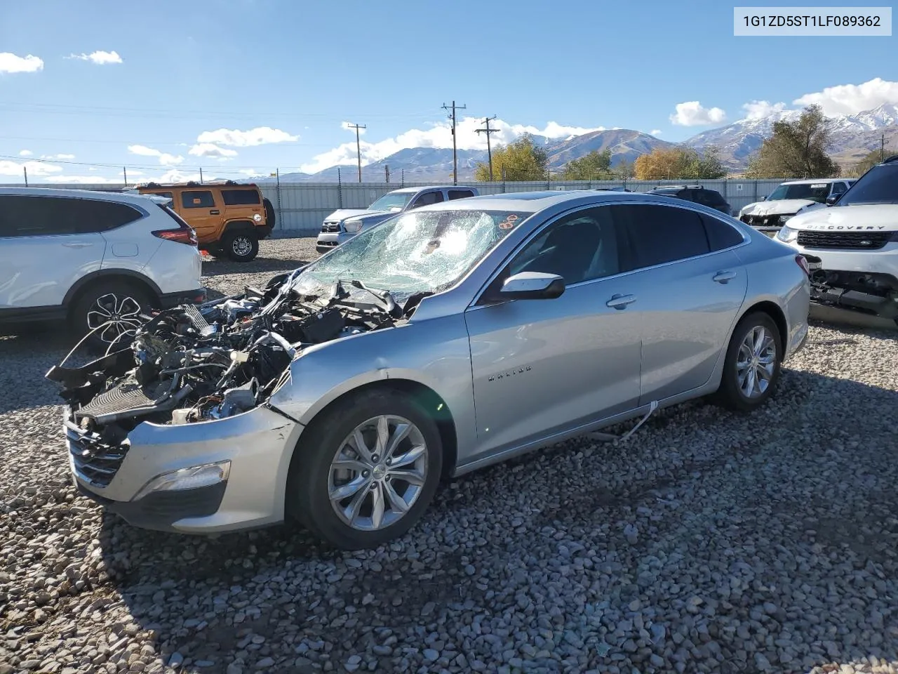 2020 Chevrolet Malibu Lt VIN: 1G1ZD5ST1LF089362 Lot: 78949474