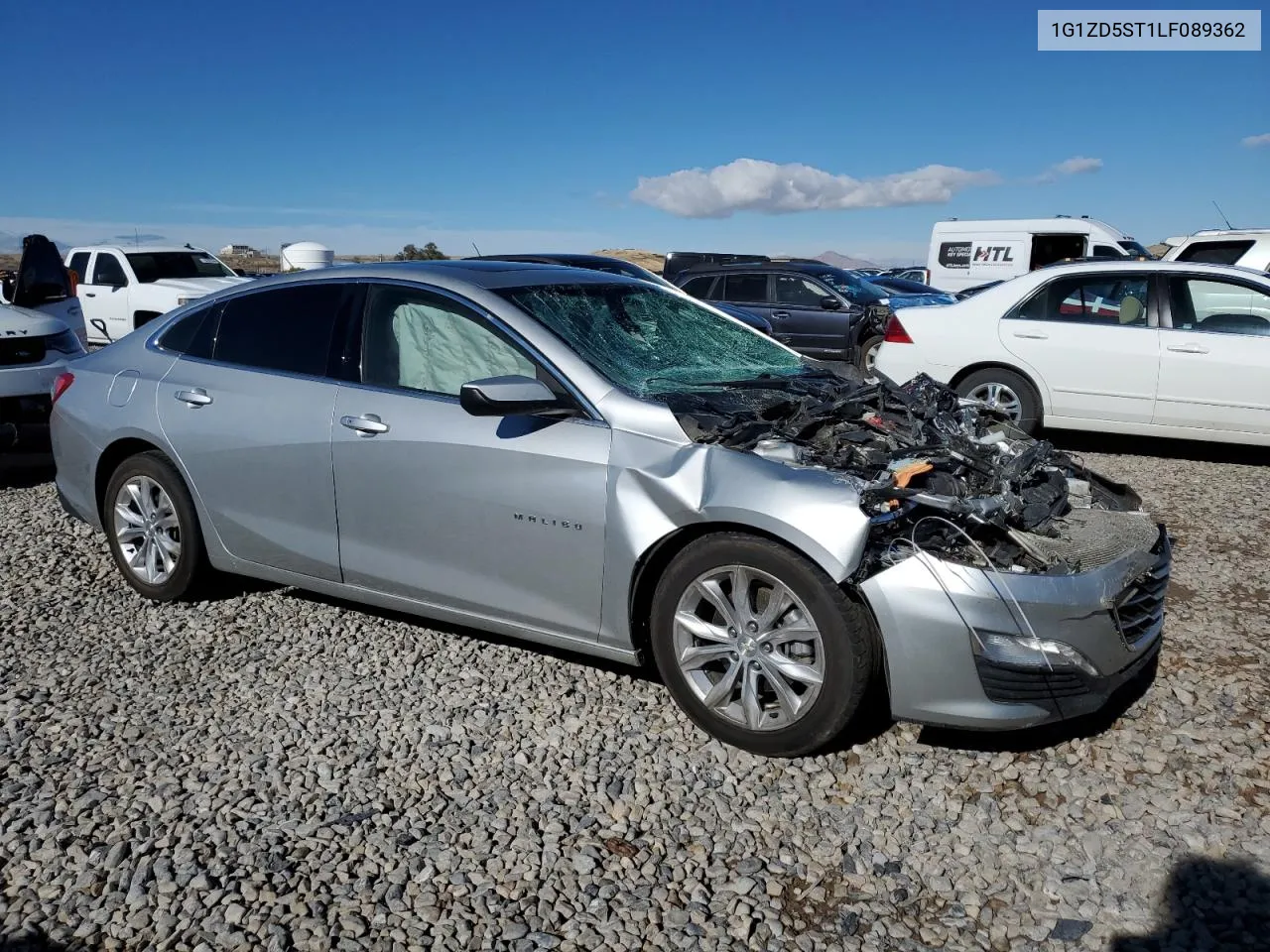 2020 Chevrolet Malibu Lt VIN: 1G1ZD5ST1LF089362 Lot: 78949474