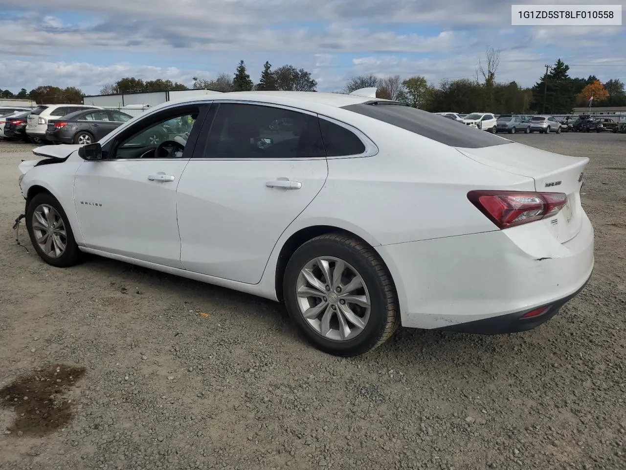 2020 Chevrolet Malibu Lt VIN: 1G1ZD5ST8LF010558 Lot: 78978394