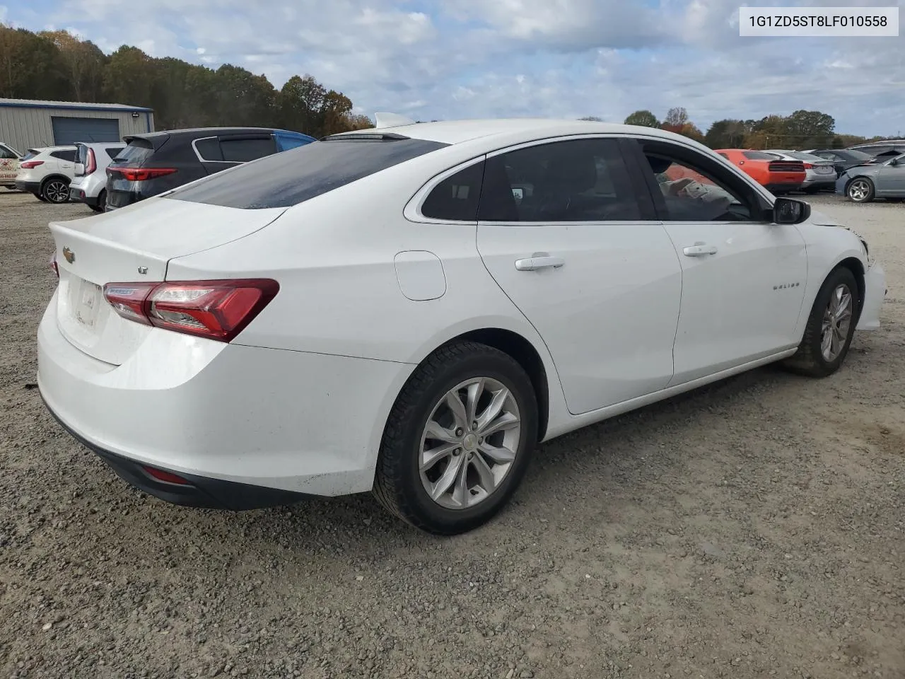 2020 Chevrolet Malibu Lt VIN: 1G1ZD5ST8LF010558 Lot: 78978394