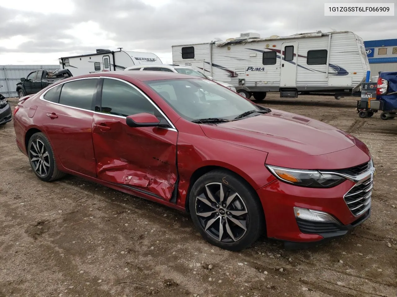 2020 Chevrolet Malibu Rs VIN: 1G1ZG5ST6LF066909 Lot: 79045094