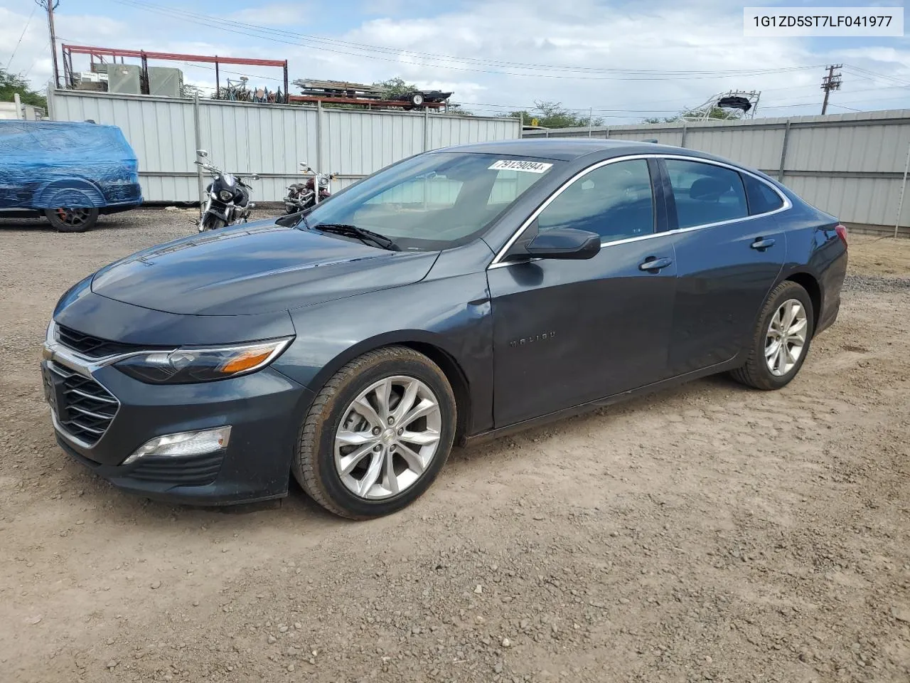 2020 Chevrolet Malibu Lt VIN: 1G1ZD5ST7LF041977 Lot: 79129094