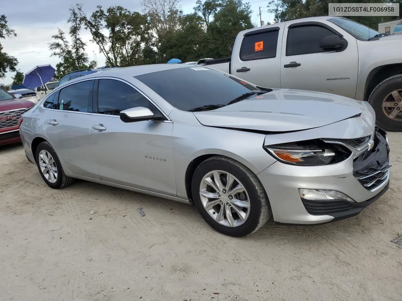 2020 Chevrolet Malibu Lt VIN: 1G1ZD5ST4LF006958 Lot: 79284314