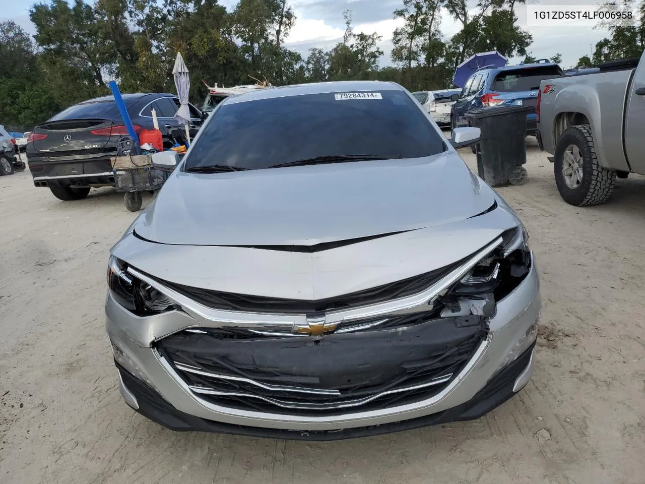 2020 Chevrolet Malibu Lt VIN: 1G1ZD5ST4LF006958 Lot: 79284314