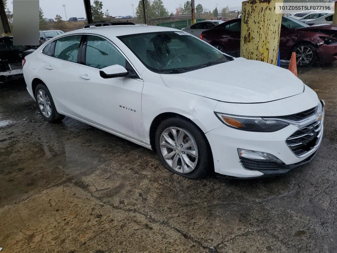 2020 Chevrolet Malibu Lt VIN: 1G1ZD5ST5LF077196 Lot: 79293554