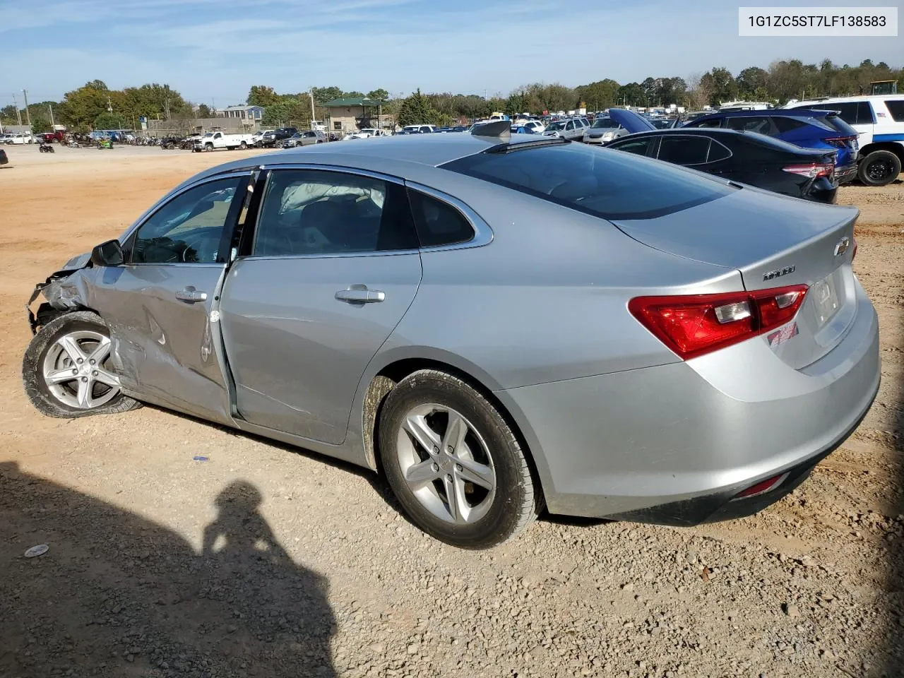 2020 Chevrolet Malibu Ls VIN: 1G1ZC5ST7LF138583 Lot: 79357504