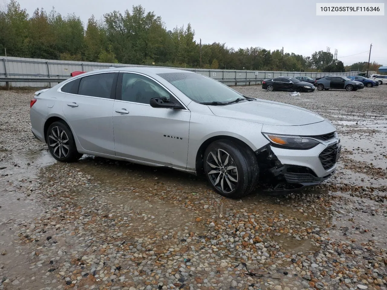 2020 Chevrolet Malibu Rs VIN: 1G1ZG5ST9LF116346 Lot: 79403134