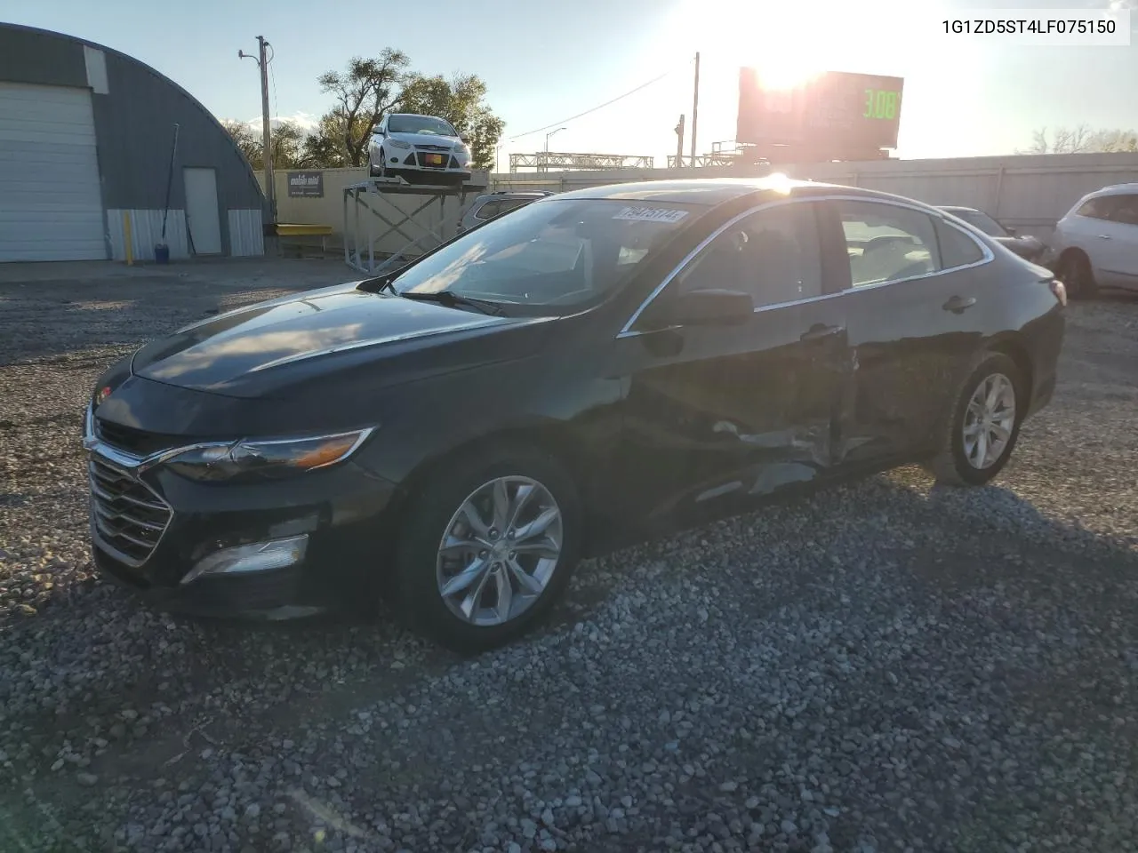 2020 Chevrolet Malibu Lt VIN: 1G1ZD5ST4LF075150 Lot: 79475174