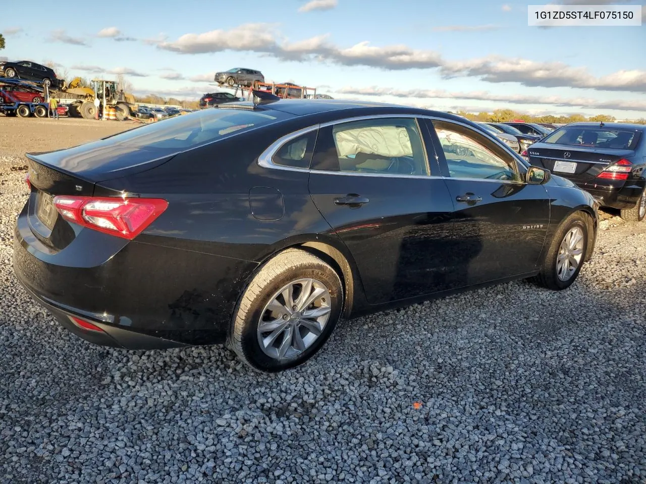 2020 Chevrolet Malibu Lt VIN: 1G1ZD5ST4LF075150 Lot: 79475174