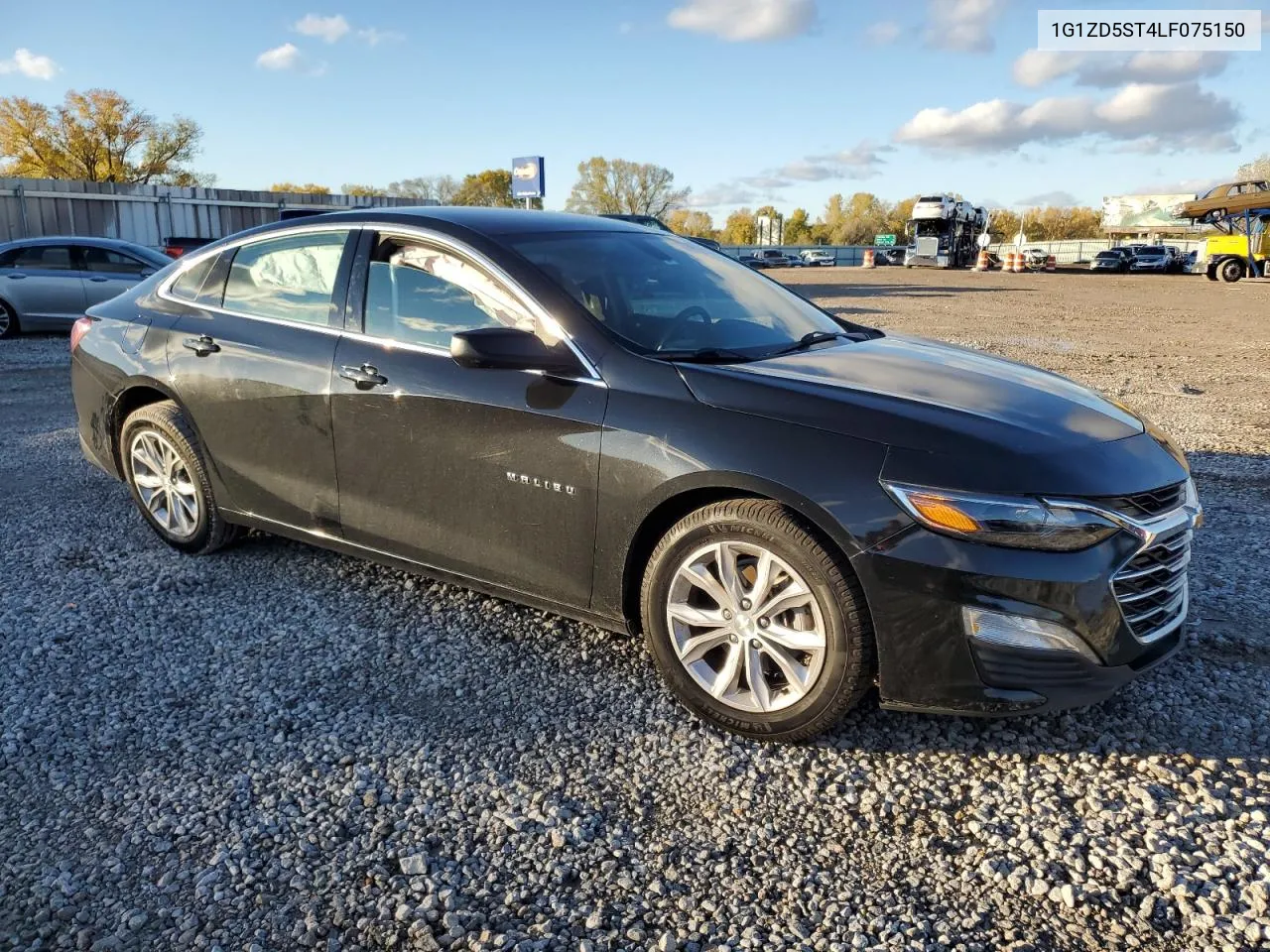 2020 Chevrolet Malibu Lt VIN: 1G1ZD5ST4LF075150 Lot: 79475174