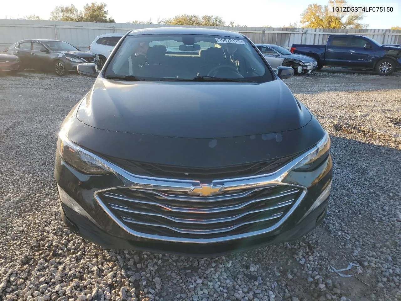 2020 Chevrolet Malibu Lt VIN: 1G1ZD5ST4LF075150 Lot: 79475174