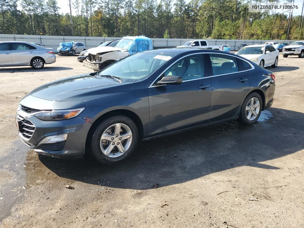 2020 Chevrolet Malibu Ls VIN: 1G1ZB5ST8LF120676 Lot: 79890224