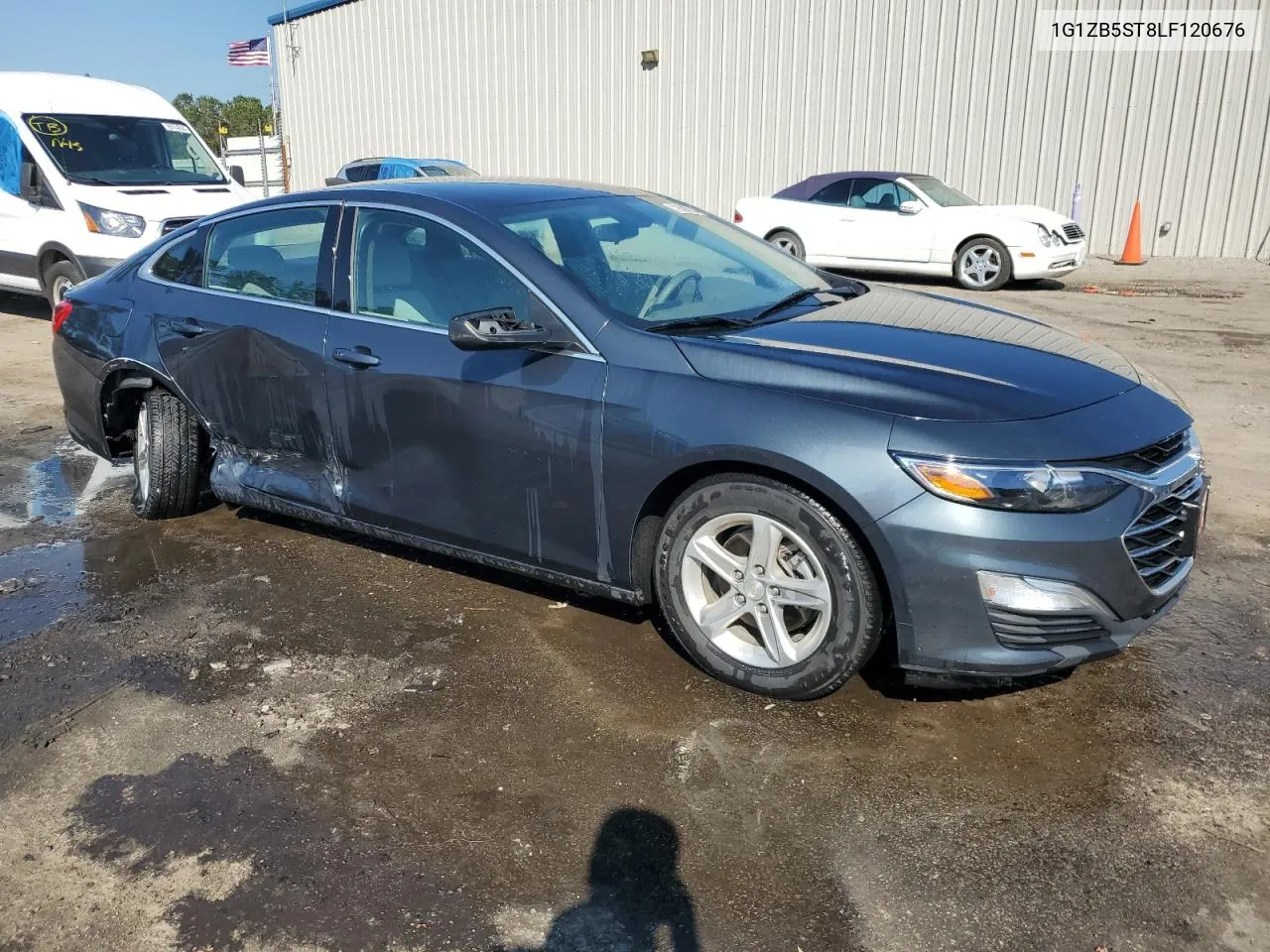 2020 Chevrolet Malibu Ls VIN: 1G1ZB5ST8LF120676 Lot: 79890224