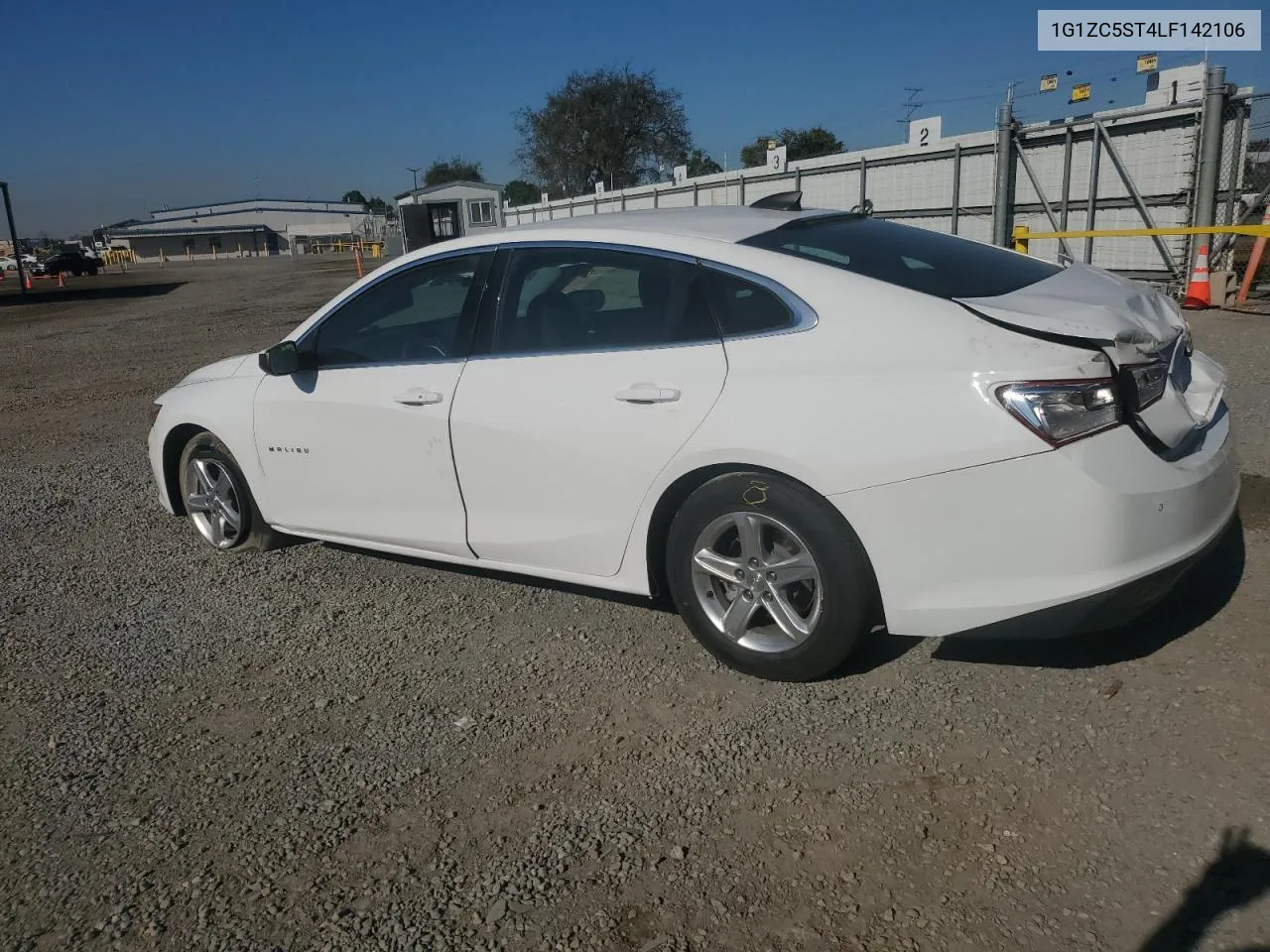 2020 Chevrolet Malibu Ls VIN: 1G1ZC5ST4LF142106 Lot: 80077924