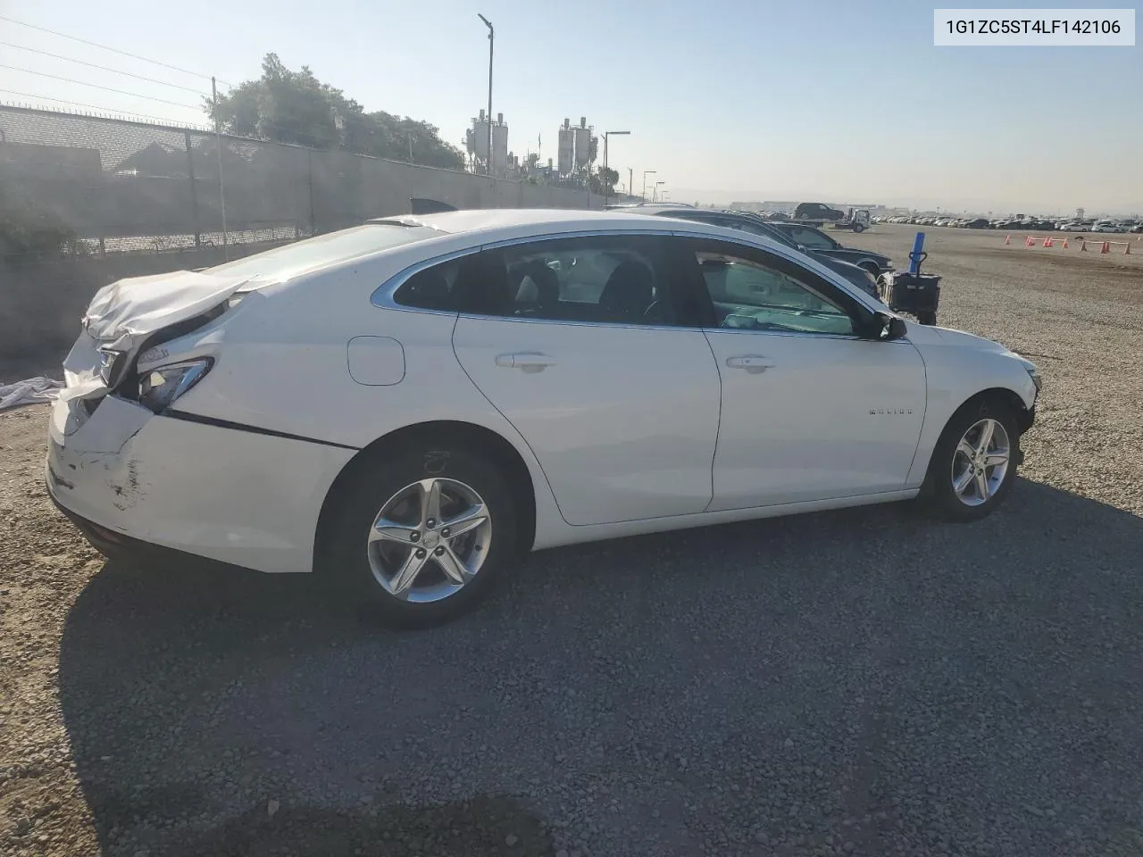 2020 Chevrolet Malibu Ls VIN: 1G1ZC5ST4LF142106 Lot: 80077924