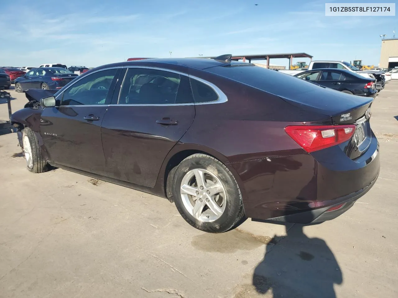 2020 Chevrolet Malibu Ls VIN: 1G1ZB5ST8LF127174 Lot: 80644174