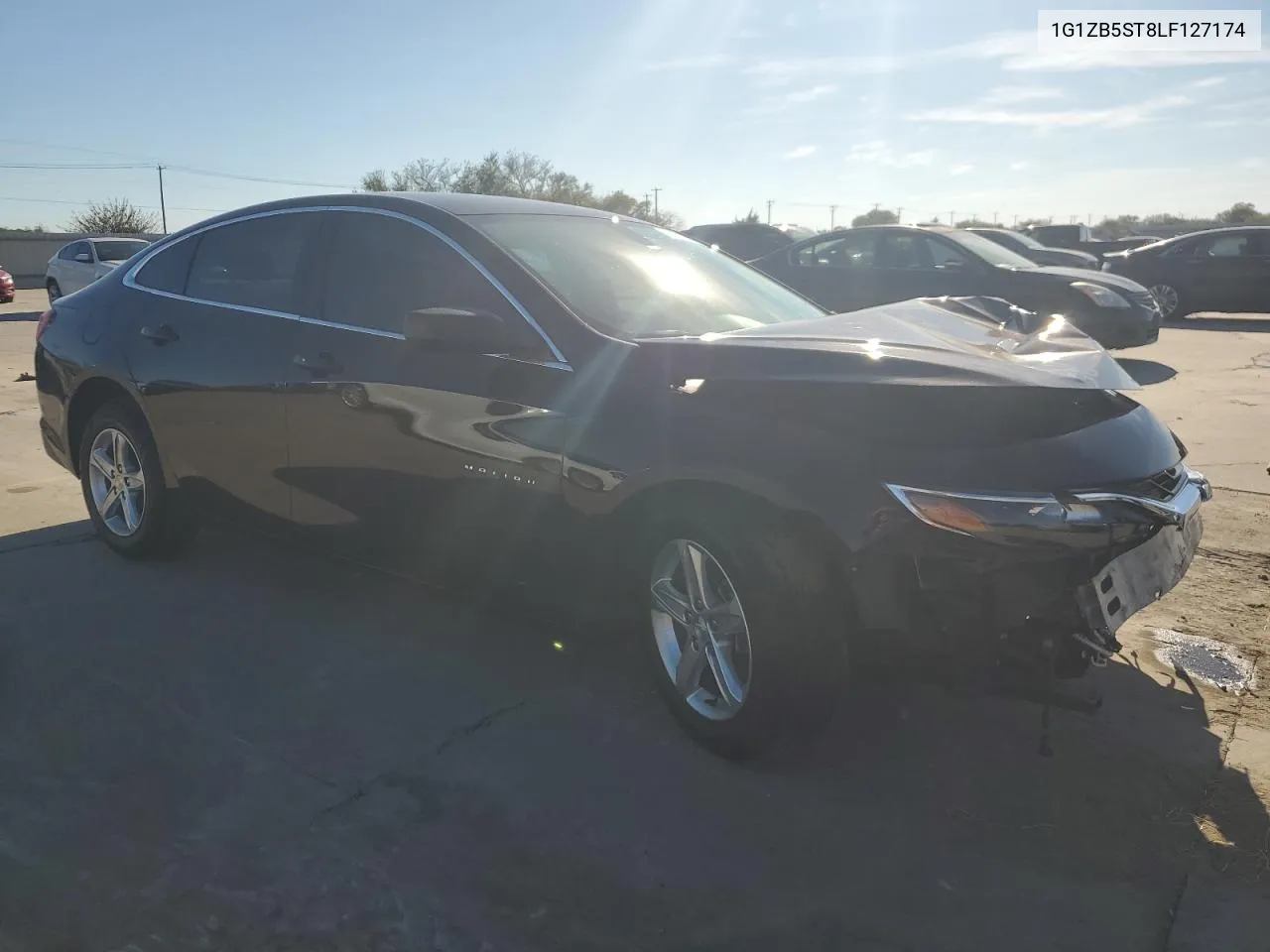 2020 Chevrolet Malibu Ls VIN: 1G1ZB5ST8LF127174 Lot: 80644174