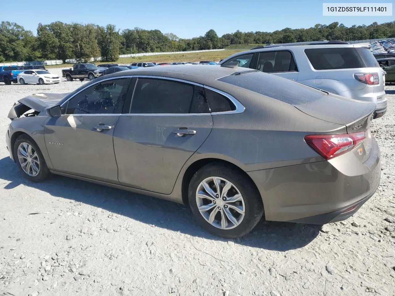 2020 Chevrolet Malibu Lt VIN: 1G1ZD5ST9LF111401 Lot: 80742354