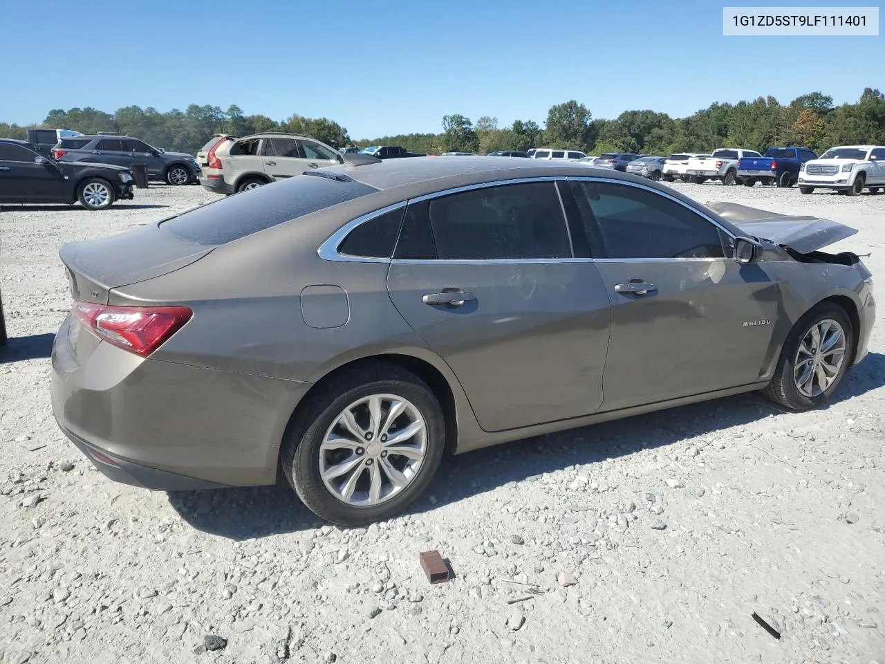 2020 Chevrolet Malibu Lt VIN: 1G1ZD5ST9LF111401 Lot: 80742354