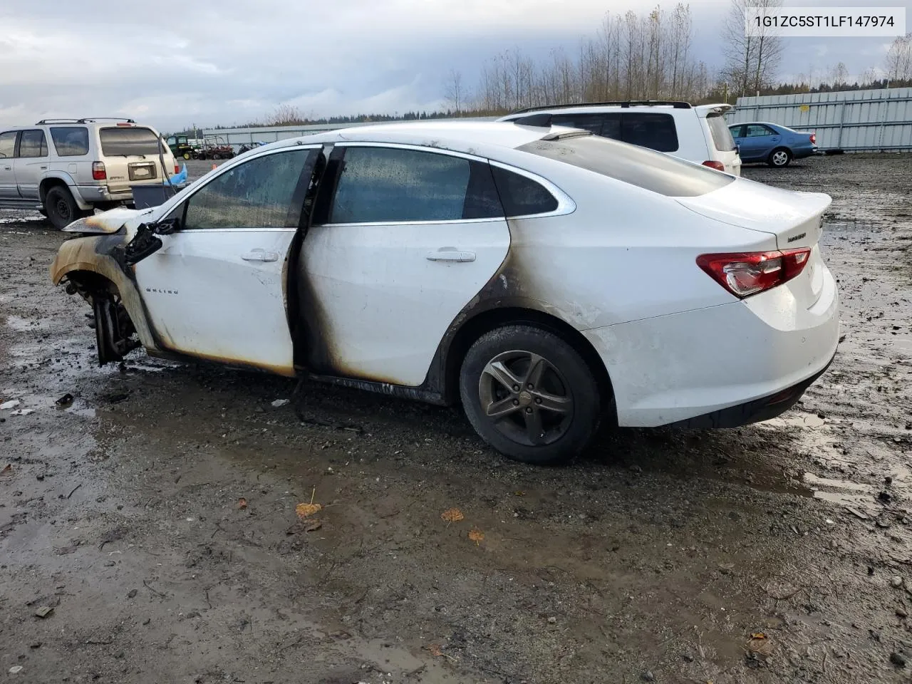 2020 Chevrolet Malibu Ls VIN: 1G1ZC5ST1LF147974 Lot: 80750724