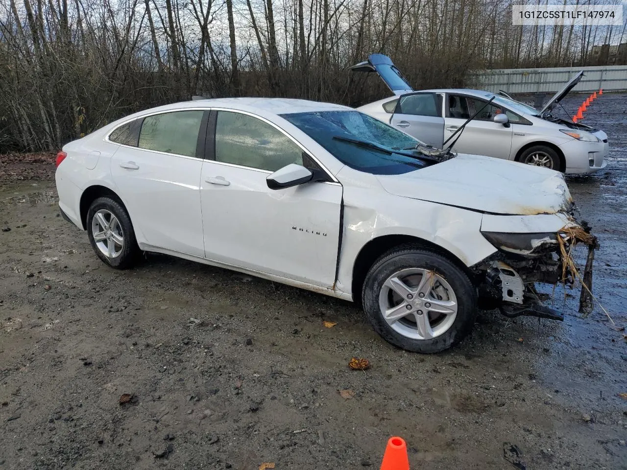 2020 Chevrolet Malibu Ls VIN: 1G1ZC5ST1LF147974 Lot: 80750724