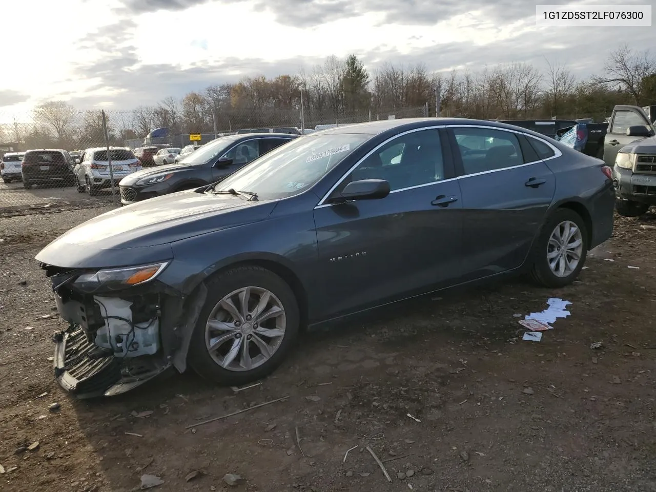 2020 Chevrolet Malibu Lt VIN: 1G1ZD5ST2LF076300 Lot: 80818904