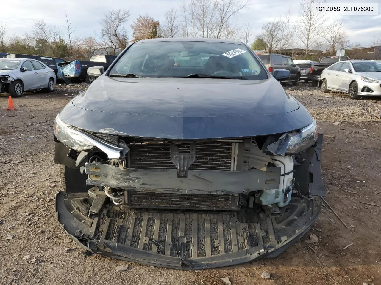 2020 Chevrolet Malibu Lt VIN: 1G1ZD5ST2LF076300 Lot: 80818904