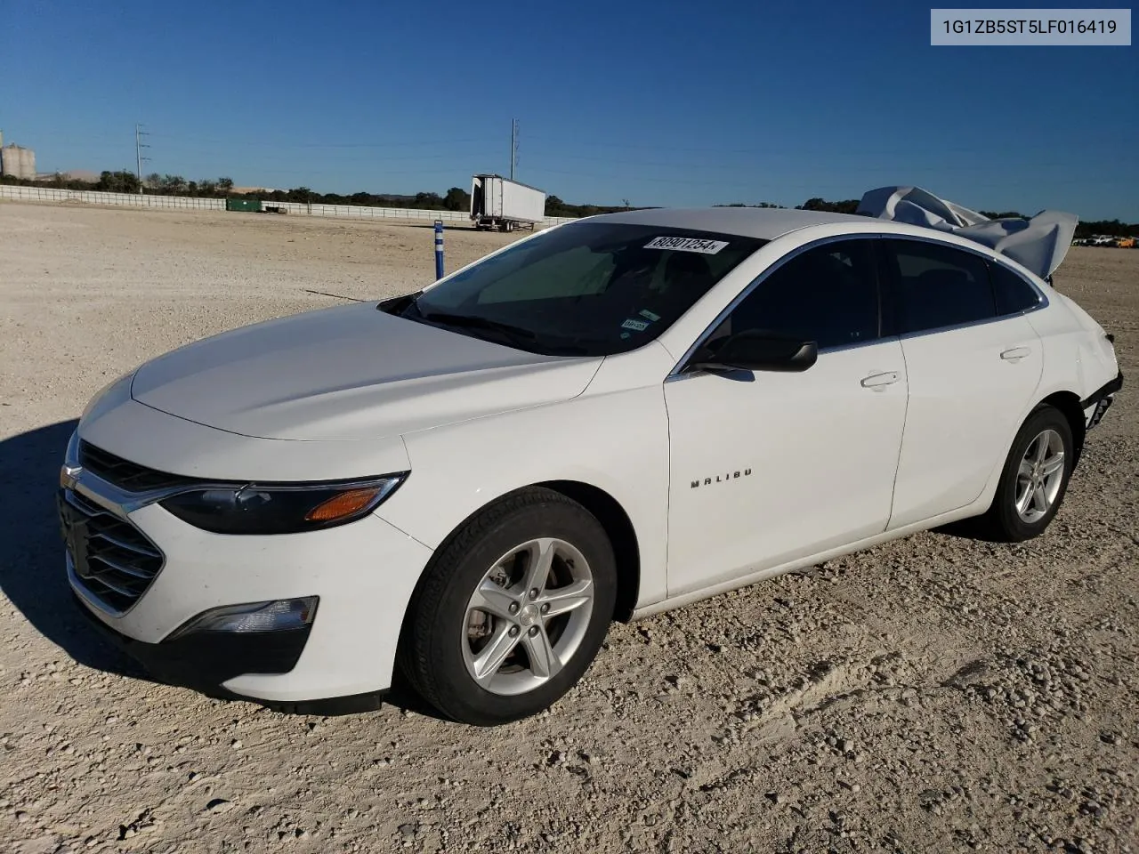 2020 Chevrolet Malibu Ls VIN: 1G1ZB5ST5LF016419 Lot: 80901254